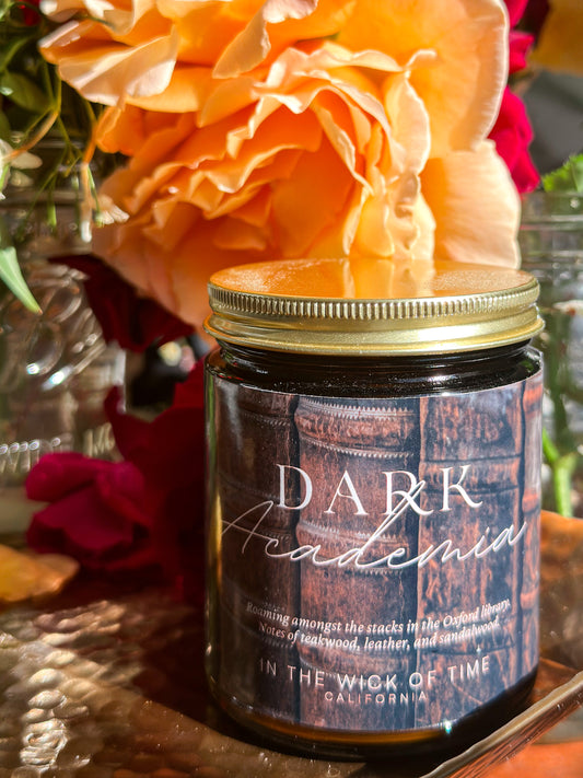 Dark Academia Candle