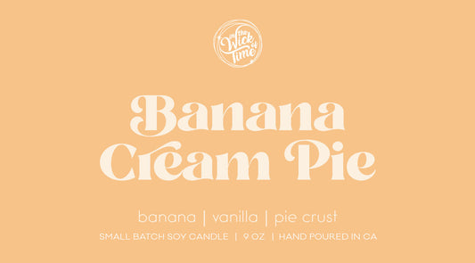 Banana Cream Pie Candle | 9 oz