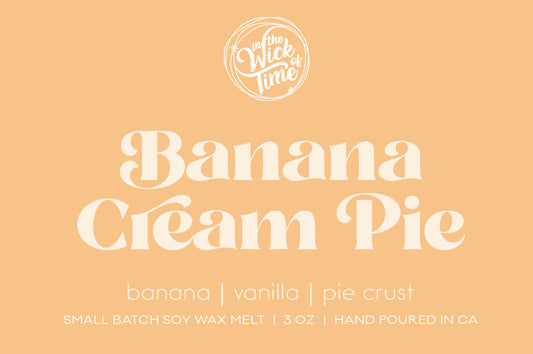 Banana Cream Pie Wax Melt