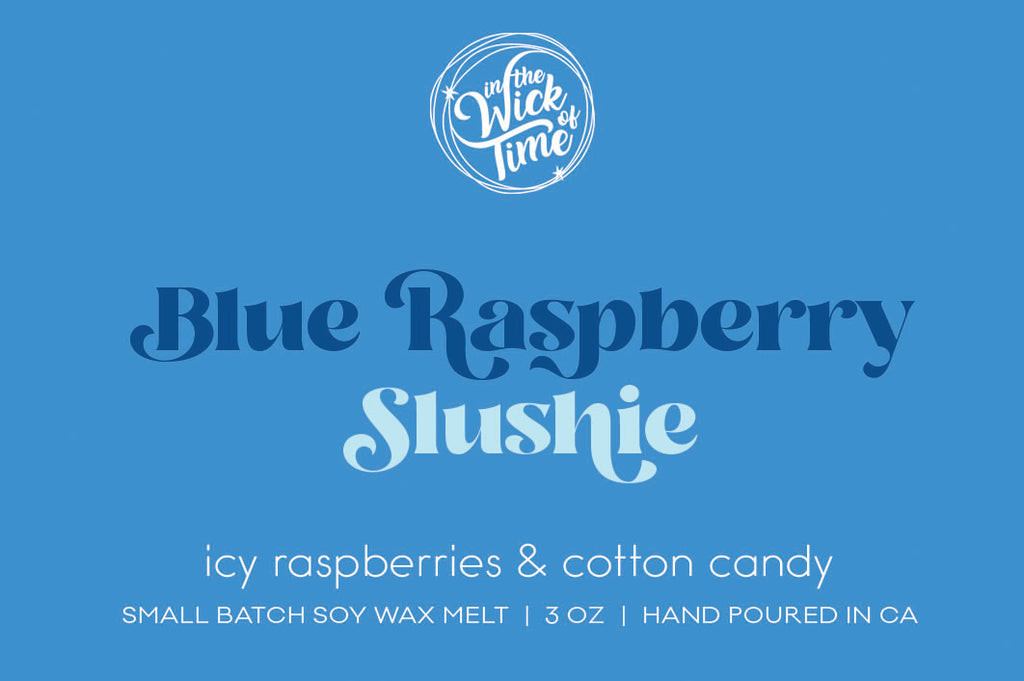 Blue Raspberry Slushie Wax Melt