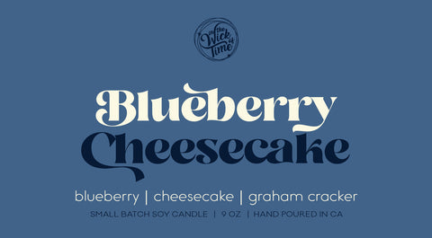 Blueberry Cheesecake Candle | 9 oz
