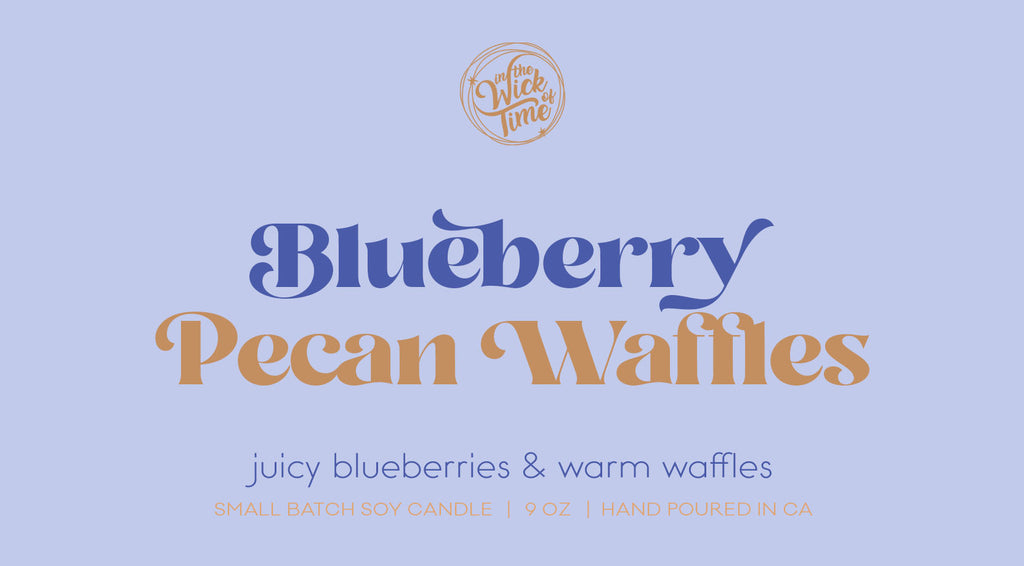Blueberry Pecan Waffles Candle | 9 oz