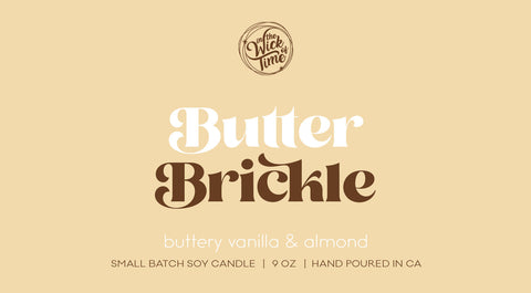 Butter Brickle Candle | 9 oz