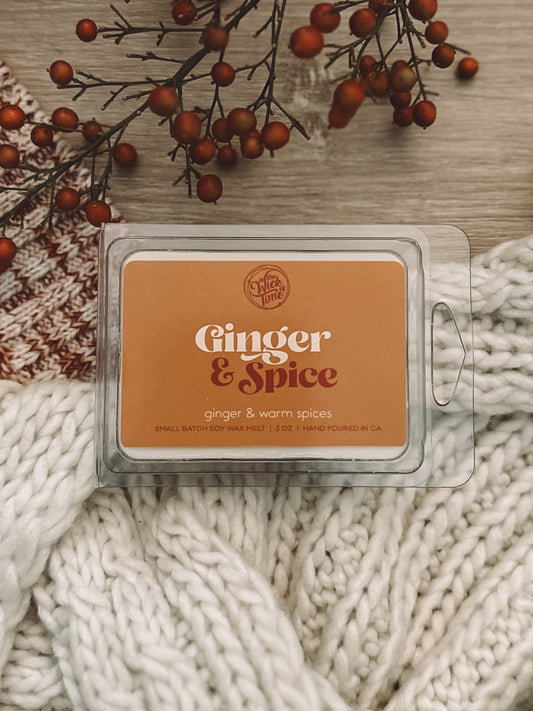Ginger & Spice Wax Melt