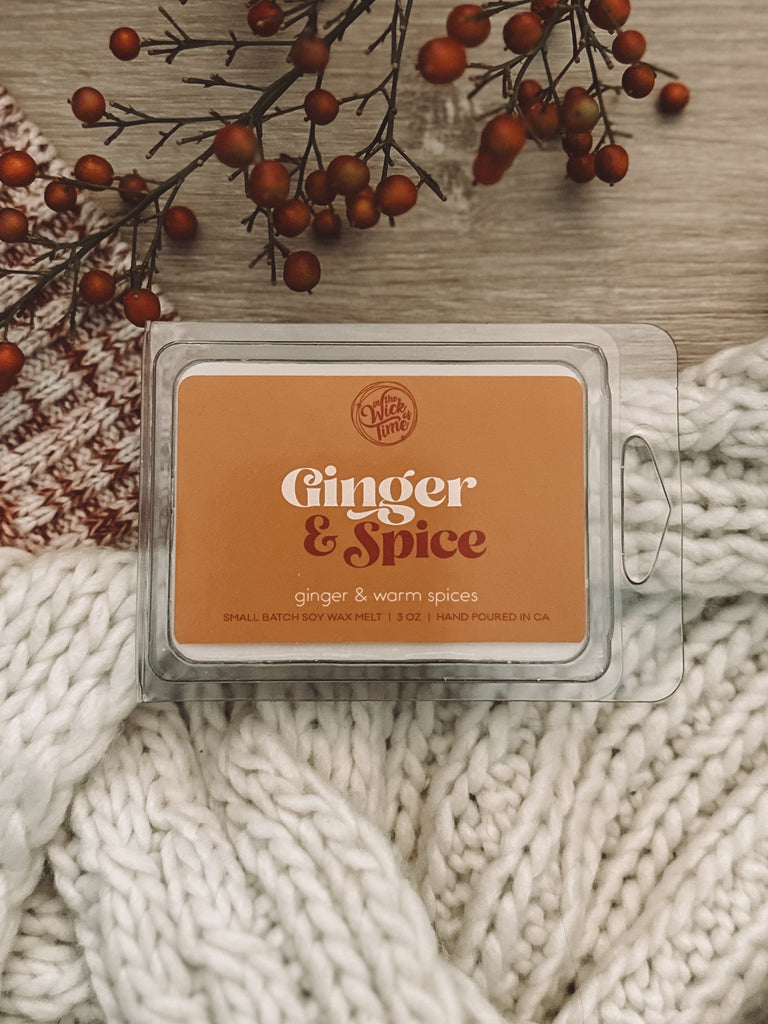 Ginger & Spice Wax Melt