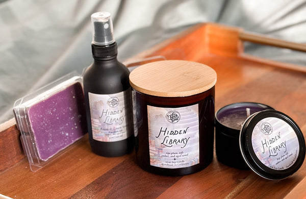 Hidden Library Candle - 10 oz