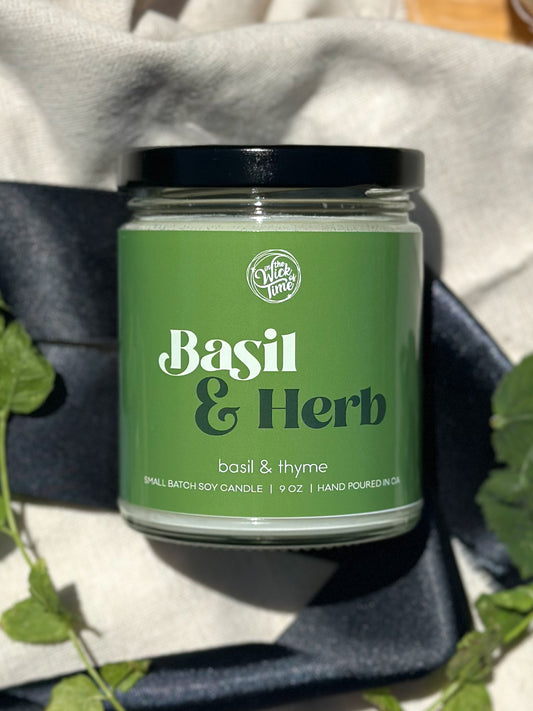 Basil & Herb Candle