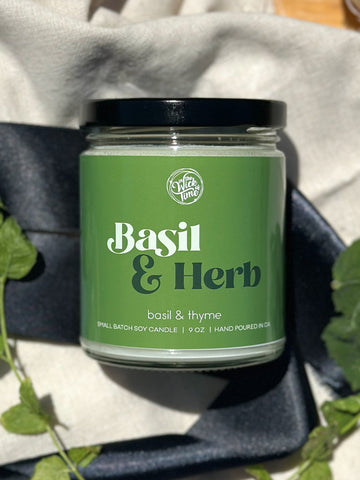 Basil & Herb Candle
