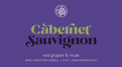 Cabernet Sauvignon Candle