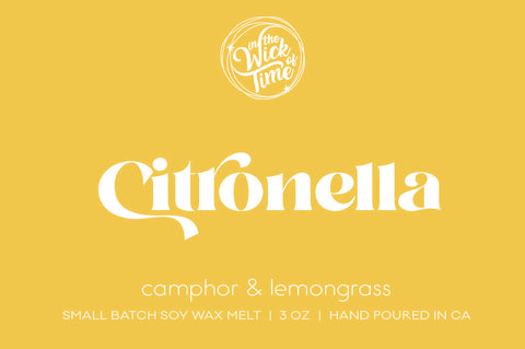 Citronella Wax Melt