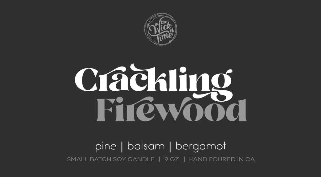 Crackling Firewood Candle | 9 oz