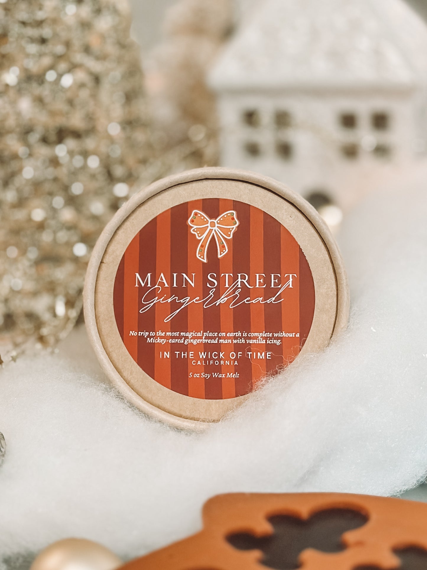 Main Street Gingerbread Wax Melt Cup