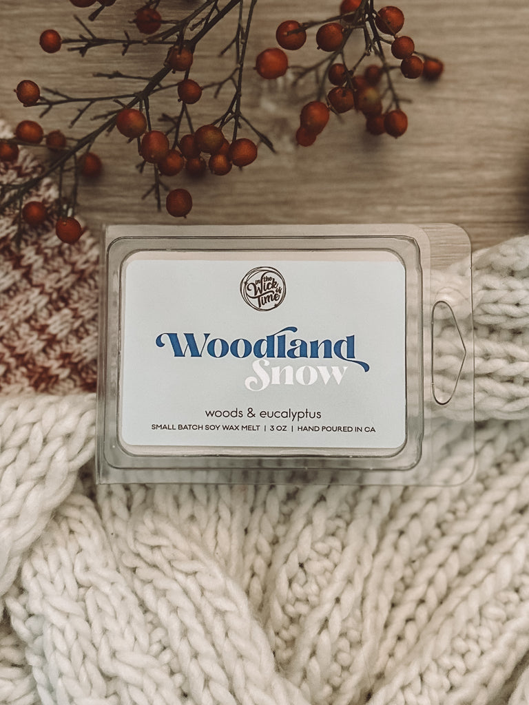 Woodland Snow Wax Melt