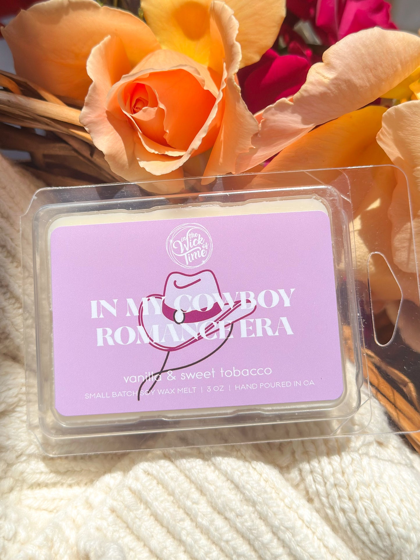 In My Cowboy Romance Era Wax Melt