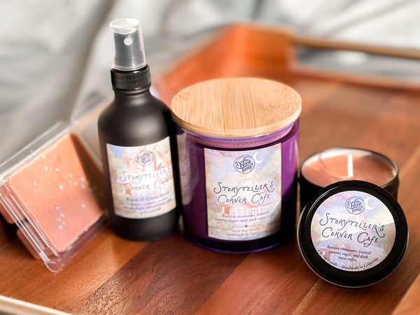 Storyteller's Corner Cafe Candle - 10 oz