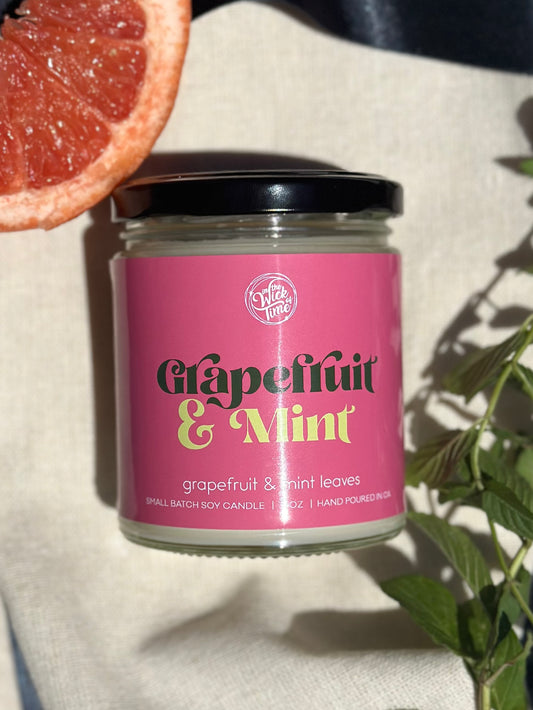 Grapefruit & Mint Candle