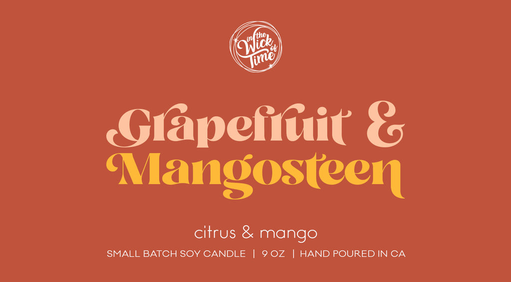 Grapefruit & Mangosteen Candle