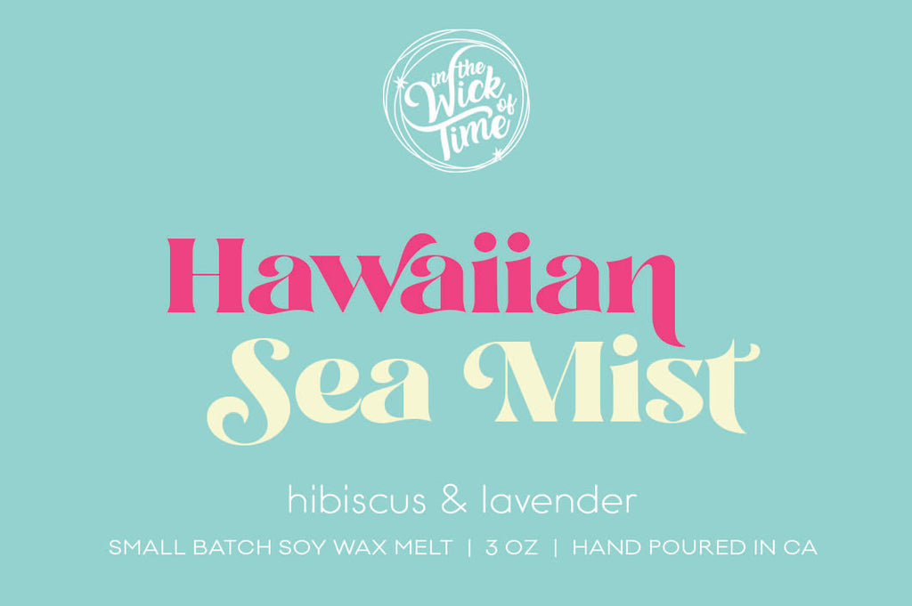 Hawaiian Sea Mist Wax Melt