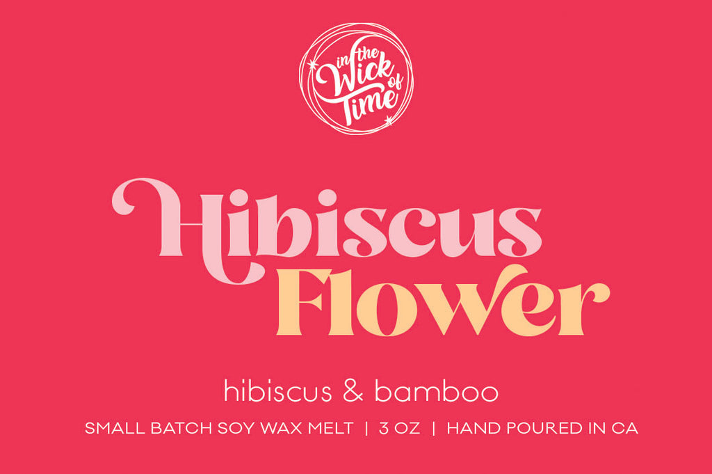 Hibiscus Flower Wax Melt