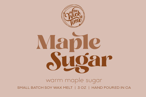 Maple Sugar Wax Melt