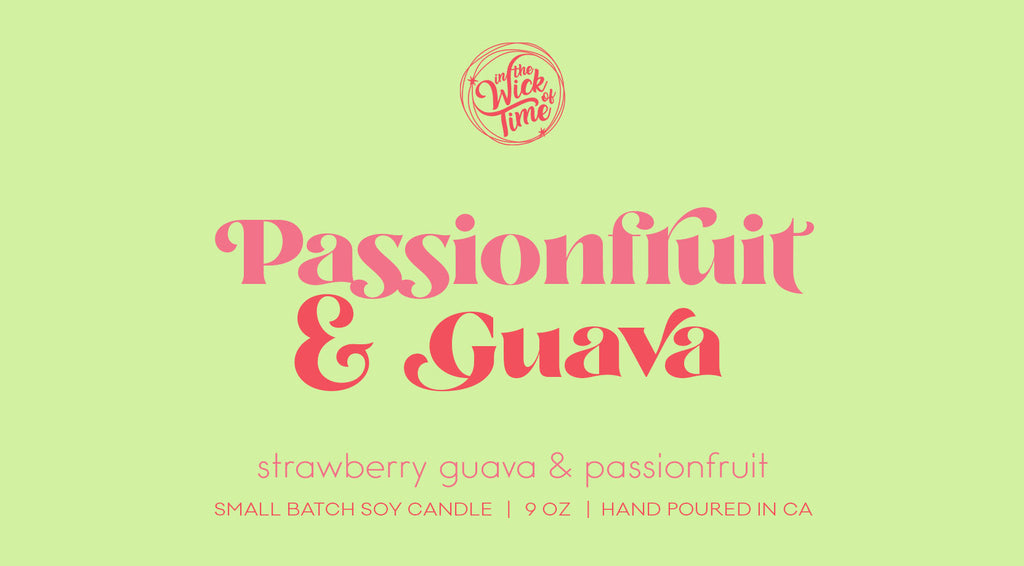 Passionfruit & Guava Candle