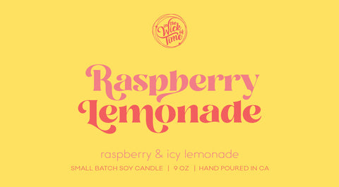 Raspberry Lemonade Candle