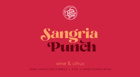 Sangria Punch Candle
