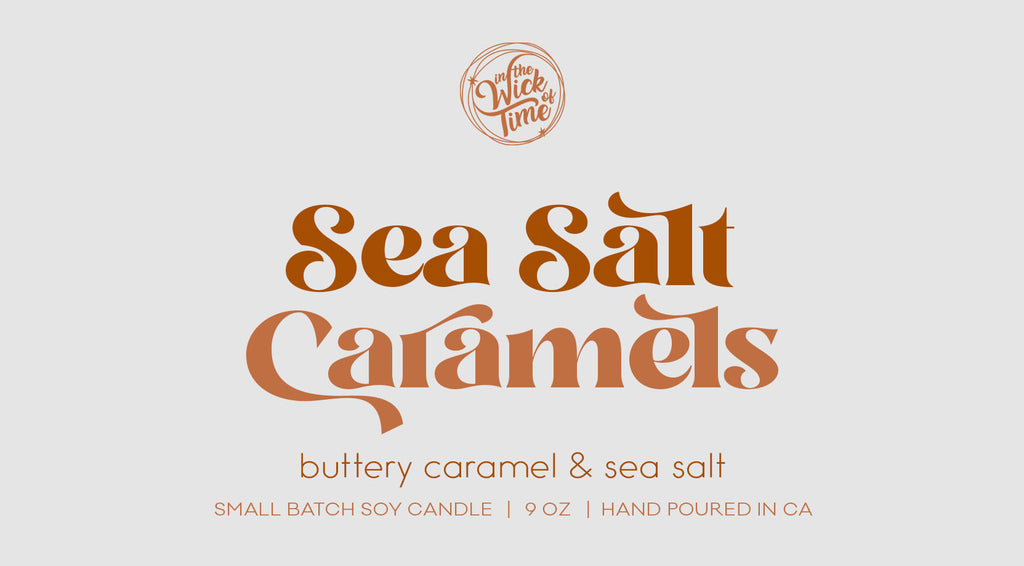 Sea Salt Caramels Candle | 9 oz