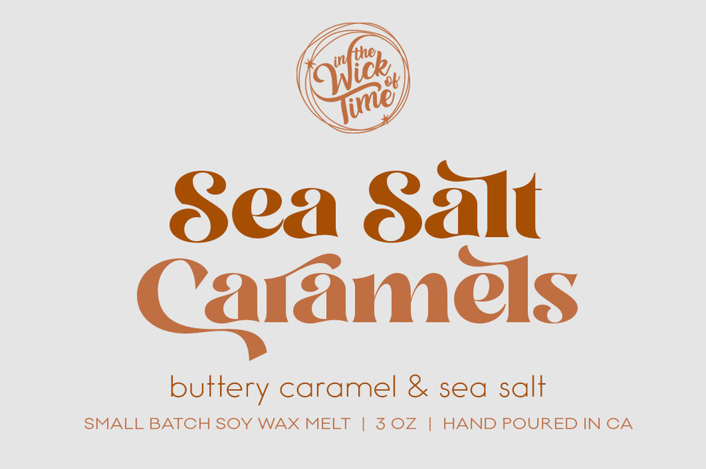 Sea Salt Caramels Wax Melt