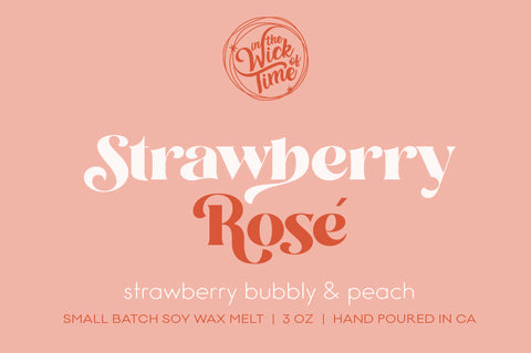 Strawberry Rose Wax Melt