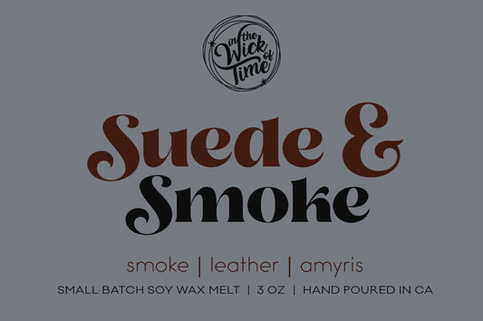 Suede & Smoke Wax Melt