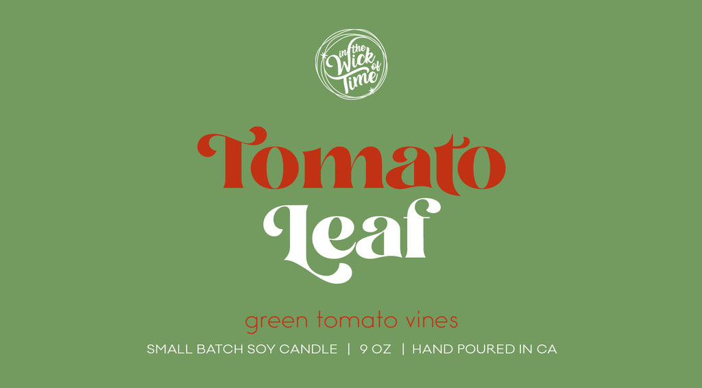 Tomato Leaf Candle