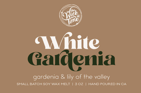 White Gardenia Wax Melt