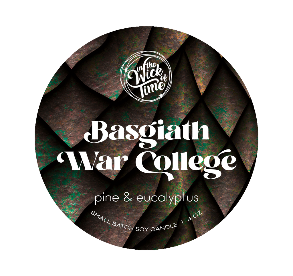 Basgiath War College 4 oz Candle