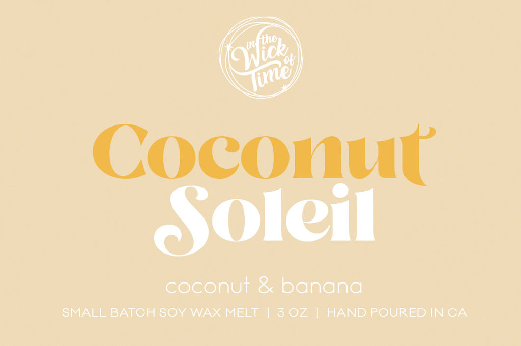 Coconut Soleil Wax Melt