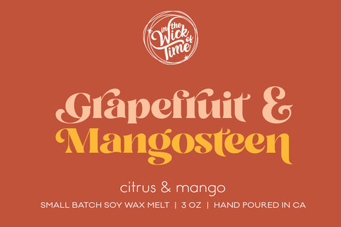 Grapefruit & Mangosteen Wax Melt