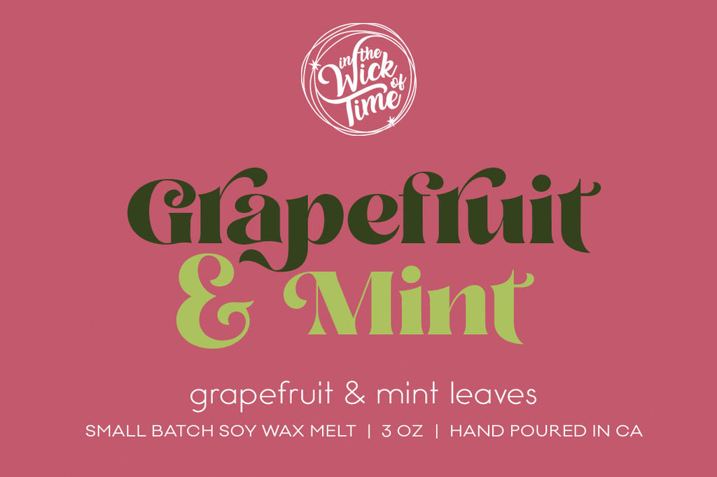 Grapefruit & Mint Wax Melt