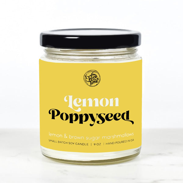 Lemon Poppyseed Candle