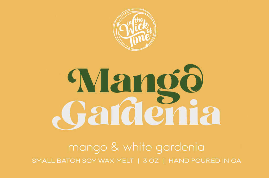 Mango Gardenia Wax Melt