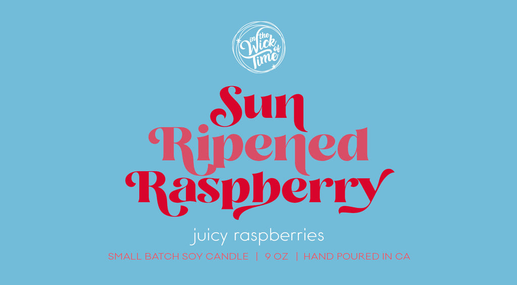 Sun Ripened Raspberry Candle