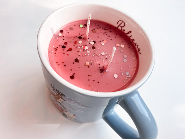 Believe Mug Candle