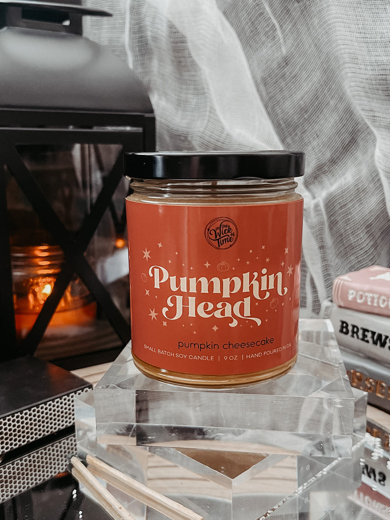 Pumpkin Head Candle | 9 oz