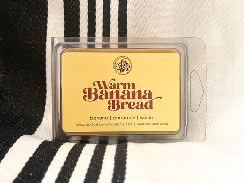 Warm Banana Bread Wax Melt